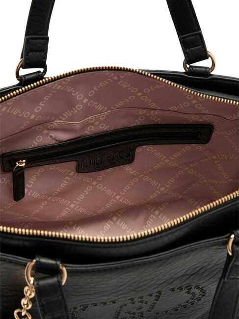 SAMIANA Bolso mediano con bandolera NEGRO - Bolsos Mujer