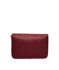 LIUJO MANHATTAN Bolso convertible con solapa vino tinto - Bolsos Mujer - 3
