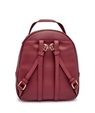 LIUJO MANHATTAN Mochila mediana con logo en relieve vino tinto - Bolsos Mujer - 3