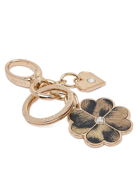 FOUR-LEAF KEY RING Llavero de metal con dijes mancha - Llaveros