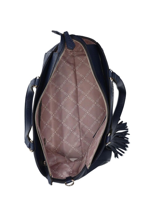 SAMIANA Bolso mediano con bandolera vestido azul - Bolsos Mujer