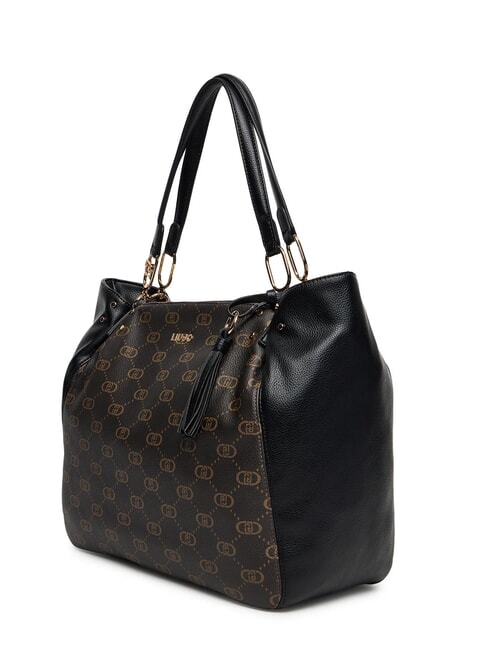 CIRRY Bolso grande con borla NEGRO - Bolsos Mujer