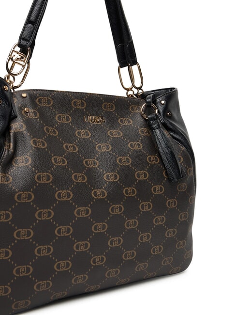 CIRRY Bolso grande con borla NEGRO - Bolsos Mujer