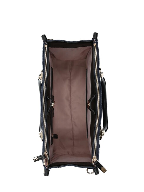 MANHATTAN Bolso mediano de mezclilla vestido azul - Bolsos Mujer