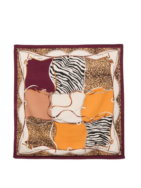 MIX PRINT Bufanda con estampado integral cinta natural - Bufandas