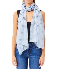 LIUJO LOGO Bufanda degradada con logotipo integral - Bufandas