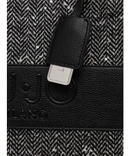 LIUJO RIDHI Bolso grande de espiga NEGRO - Bolsos Mujer - 4