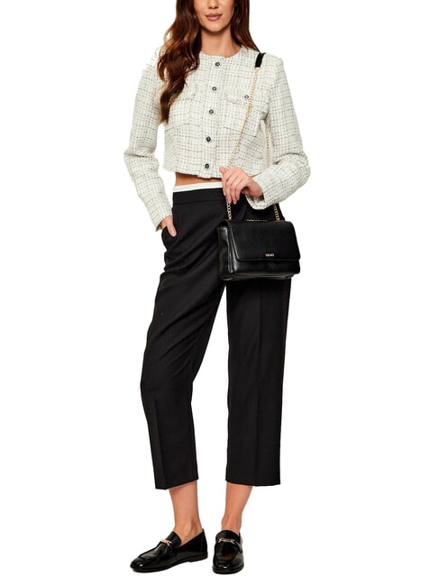 CALIWEN Bolso de hombro convertible con cadena NEGRO - Bolsos Mujer