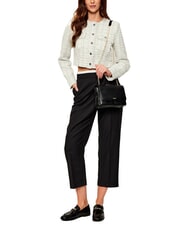 LIUJO CALIWEN Bolso de hombro convertible con cadena NEGRO - Bolsos Mujer - 6