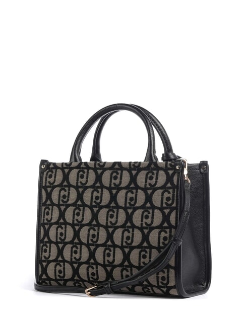 RIDHI Bolso de tela con bandolera NEGRO - Bolsos Mujer