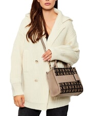 LIUJO RIDHI Bolso de tela con bandolera NEGRO - Bolsos Mujer - 6