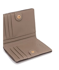 LIUJO CALIWEN Cartera pequeña plegable gris topo del desierto - Carteras Mujer - 2
