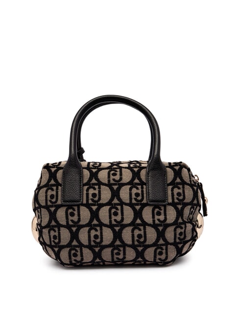 AMELIE Baúl pequeño de tela jacquard tabaco - Bolsos Mujer
