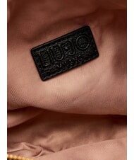 LIUJO AMELIE Baúl pequeño de tela jacquard tabaco - Bolsos Mujer - 8