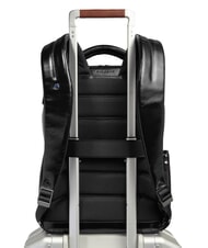 PIQUADRO BLUE SQUARE Mochila para portátil de 14" con control rápido negro - Mochilas para portátil - 3