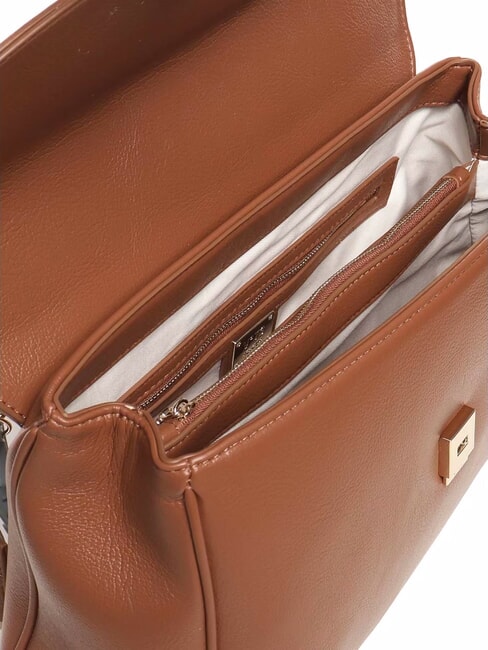 PENELOPE Bolso de hombro con solapa cuero - Bolsos Mujer