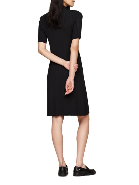 TH  Vestido con botones negro - Ropa de mujer