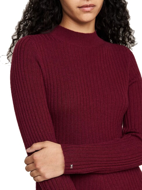 TH  Vestido de lana rojo intenso - Ropa de mujer