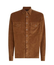 TOMMY HILFIGER TH Sobrecamisa caqui de las tierras altas - Camisas de hombre - 4