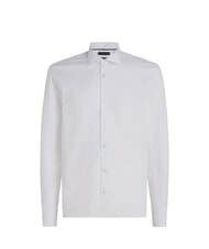TOMMY HILFIGER TH  Camisa de algodón, mangas largas blanco óptico - Camisas de hombre - 4