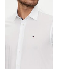 TOMMY HILFIGER TH Cotton Camisa de manga larga blanco óptico - Camisas de hombre - 3