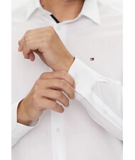 TOMMY HILFIGER TH Cotton Camisa de manga larga blanco óptico - Camisas de hombre - 4