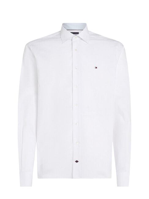 TH Cotton Camisa de manga larga blanco óptico - Camisas de hombre