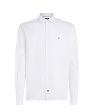 TOMMY HILFIGER TH Cotton Camisa de manga larga blanco óptico - Camisas de hombre - 5