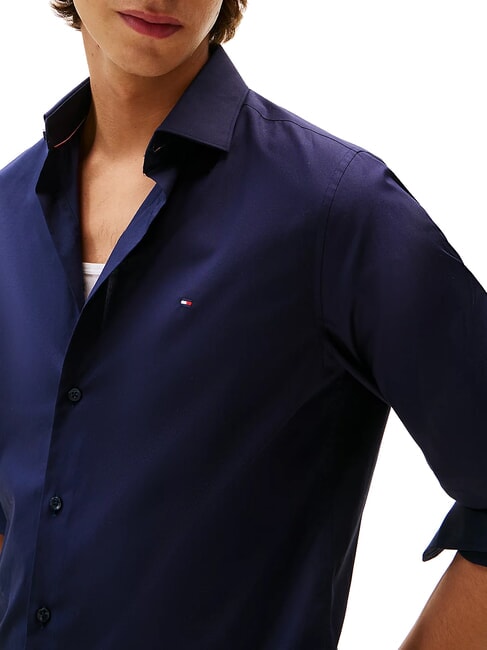 TH  Camisa de manga larga blazer azul marino - Camisas de hombre