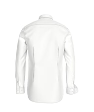 TOMMY HILFIGER TH  Camisa de algod&oacute;n para hombre blanco &oacute;ptico - Camisas de hombre - 2