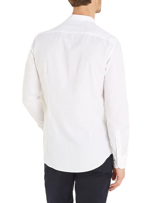 TH  Camisa de algod&oacute;n para hombre blanco &oacute;ptico - Camisas de hombre