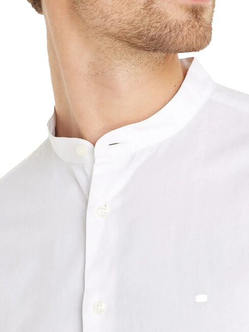 TH  Camisa de algodón para hombre blanco óptico - Camisas de hombre