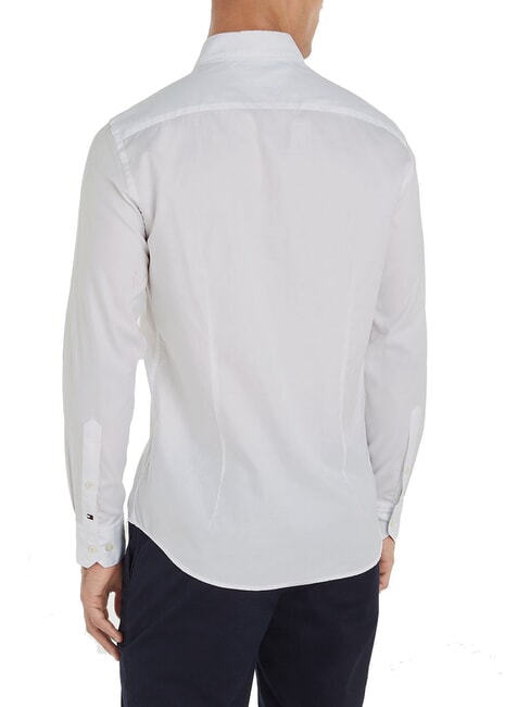 TH  Camisa de algod&oacute;n, mangas largas blanco &oacute;ptico - Camisas de hombre