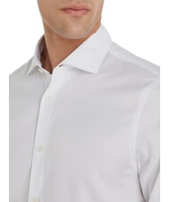 TOMMY HILFIGER TH  Camisa de algod&oacute;n, mangas largas blanco &oacute;ptico - Camisas de hombre - 3