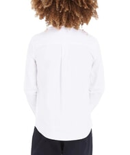 TOMMY HILFIGER TH KIDS New York Camisa de algodón blanco - camisas para niños - 2