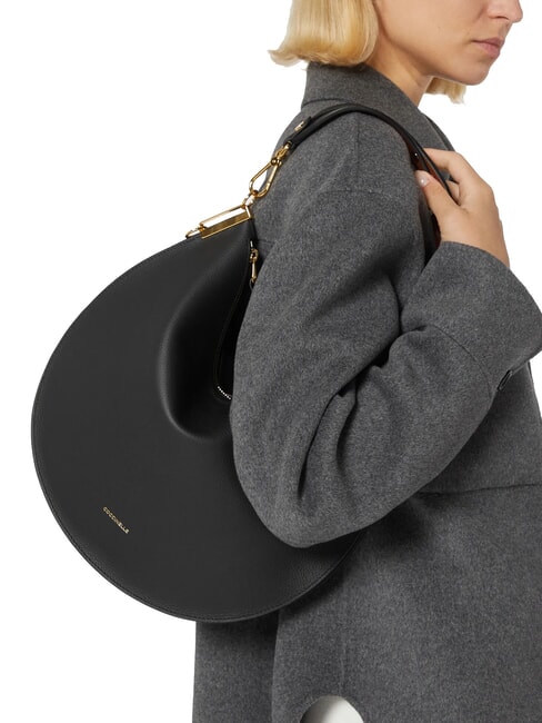 SUNUP  Bolso de hombro, con bandolera coñac/negro - Bolsos Mujer