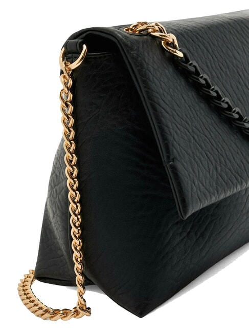 MEHMET Bolso de hombro con cadena bicolor NEGRO - Bolsos Mujer