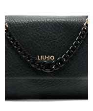 LIUJO MEHMET Bolso de hombro con cadena bicolor NEGRO - Bolsos Mujer - 6