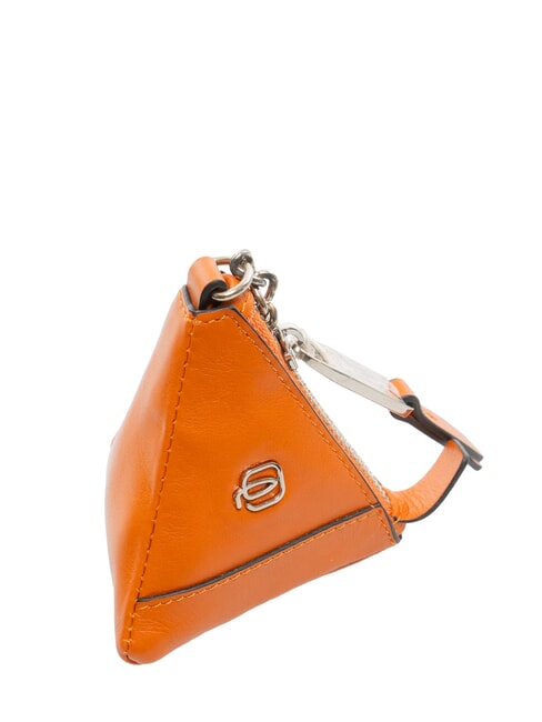 CAMPIONARIO - MUSE Estuche para llaves/monedero de cuero naranja2 - Llaveros