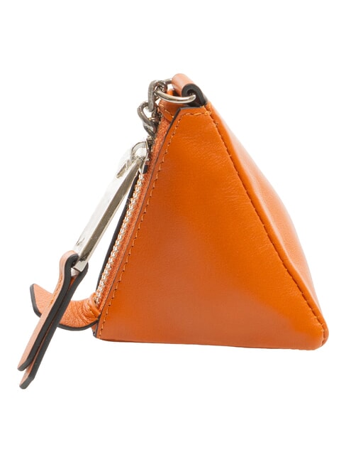 CAMPIONARIO - MUSE Estuche para llaves/monedero de cuero naranja2 - Llaveros