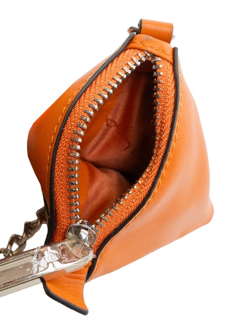 CAMPIONARIO - MUSE Estuche para llaves/monedero de cuero naranja2 - Llaveros