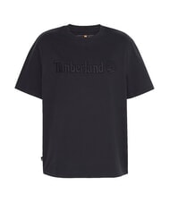 TIMBERLAND EMBROIDERY TONAL Camiseta de algod&oacute;n NEGRO - camiseta - 4