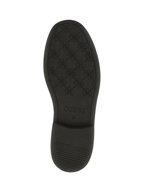 SHUTTLE  Mocasines de piel NEGRO - Zapatos Mujer