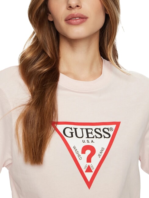 SS CN BOXY ICONIC  Camiseta de algodón rubor real - camiseta