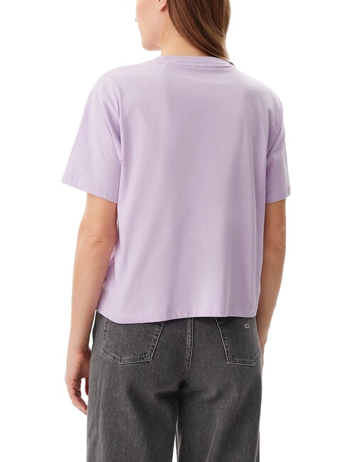SS CN BOXY ICONIC  Camiseta de algod&oacute;n flor lila - camiseta