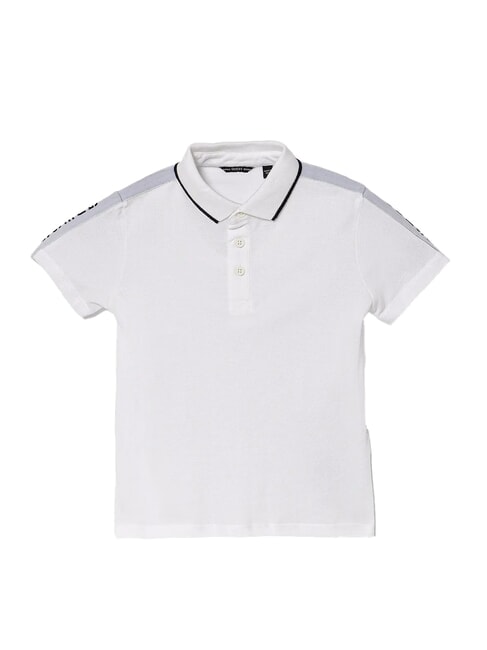 KIDS Polo de media manga con 3 botones purwhite - Camiseta niño