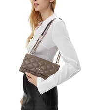 GUESS TAMSIN Bolso de hombro marrón oscuro - Bolsos Mujer - 5