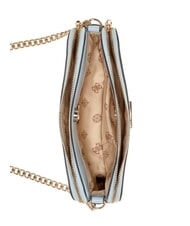 GUESS DARYNA 2  Mini bolso de hombro azul pálido - Bolsos Mujer - 4