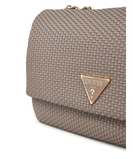 GUESS PHAEDRA Bolso de hombro tejido marr&oacute;n oscuro - Bolsos Mujer - 3