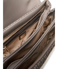 GUESS PHAEDRA Bolso de hombro tejido marr&oacute;n oscuro - Bolsos Mujer - 4